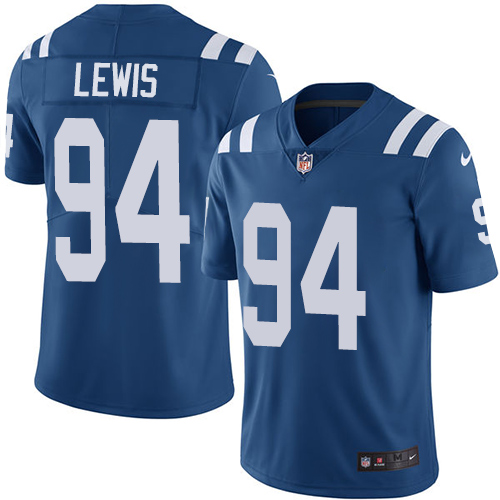 Indianapolis Colts #94 Limited Tyquan Lewis Royal Blue Nike NFL Home Men Vapor Untouchable jerseys->youth nfl jersey->Youth Jersey